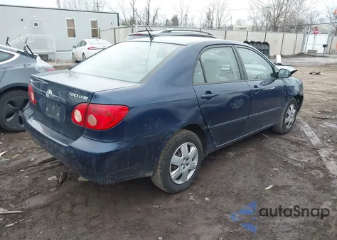2005 Toyota Corolla Le из США, поврежденный, VIN 1NXBR30EX5Z463187